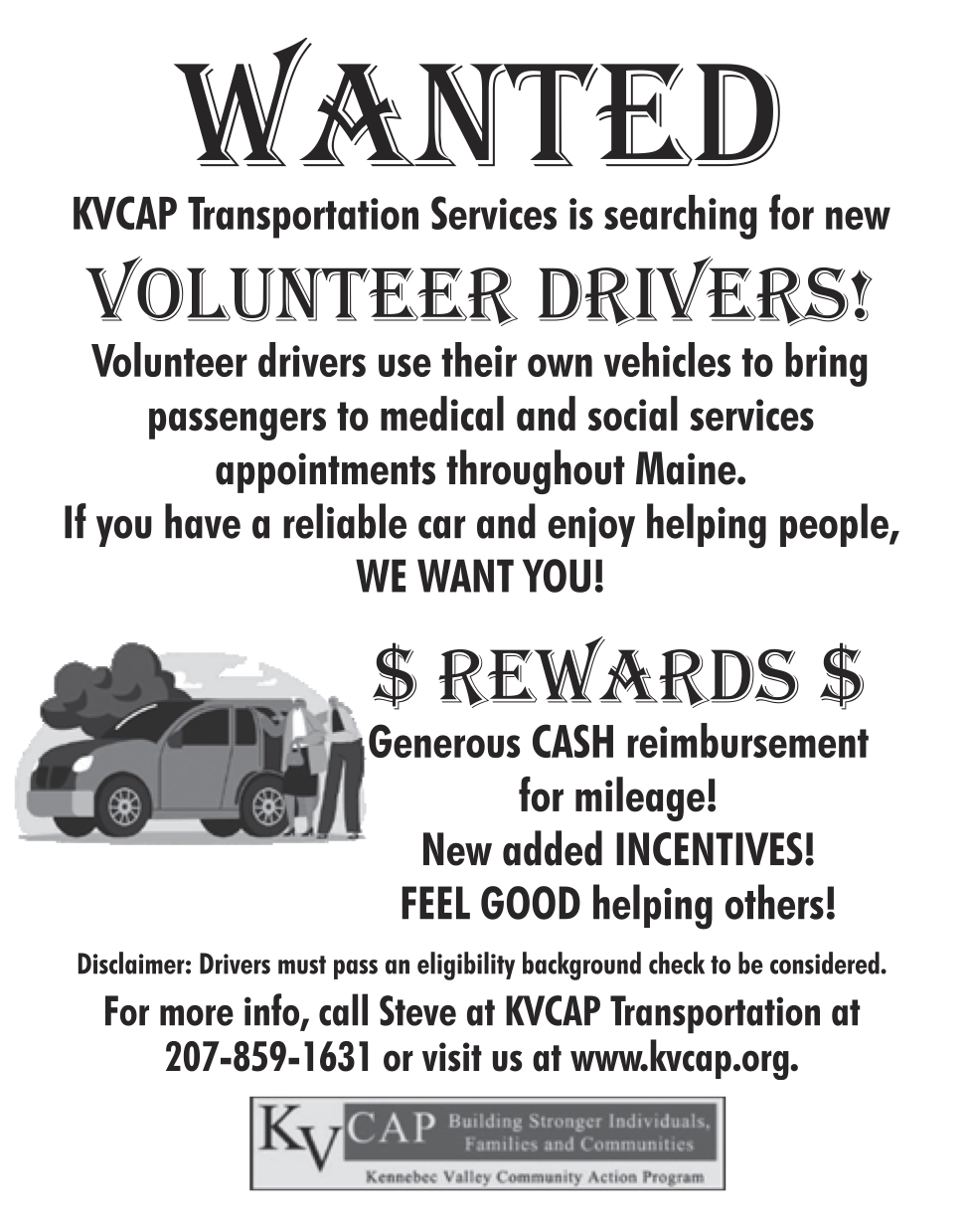 Current Ads Kennebec County